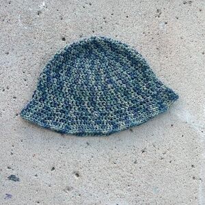 1990s-Inspired Handmade Crochet Bucket Hat